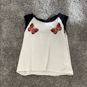 Butterfly tank top